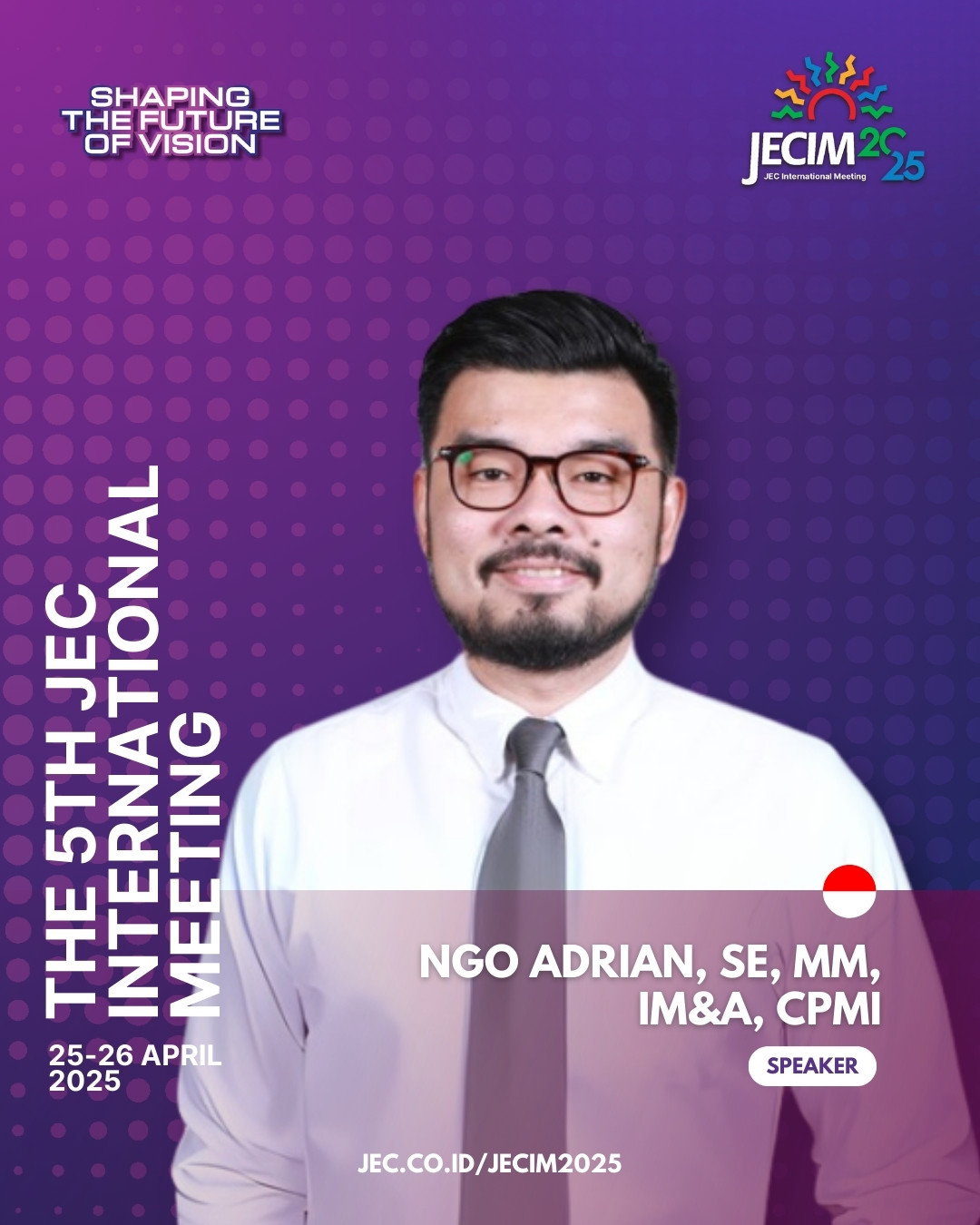 Ngo Adrian, SE, MM, IM&A, CPMI